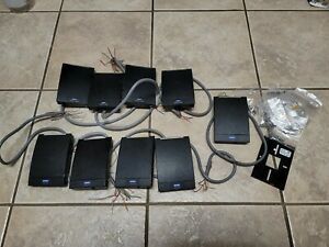 Lot of 9 HID multiCLASS SE RP40 pivclass Wall Switch Card Readers
