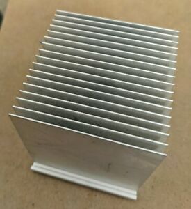 ALUMINUM HEATSINK From Computer CPU - 3.25&#034; X 2.5&#034; X 2.75&#034;
