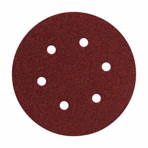 Metabo HPT 624024000 180-Grit Hook and Loop Sanding Sheet 6 Dia. in.