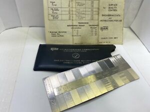 GAR  Microfinish Comparator