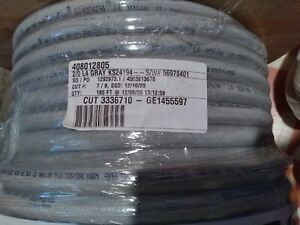Telcoflex 2/0 AWG Guage L4 KS24194 copper wire power cable gray 180 Feet