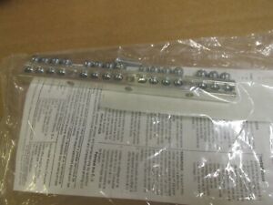 2 - 15 Hole Square D Grounding Bar Kits - New