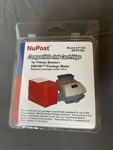 P100i - NPTP700 Postage Ink Red fluorescent Cartridge Nupost DM100i Pen-tab