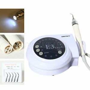 LED light Dental Ultrasonic Piezo Scaler fit EMS Cavitron Handpiece Tips %QH
