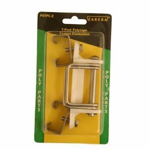 Zareba PATPC-Z T-Post Polytape Corner Insulator