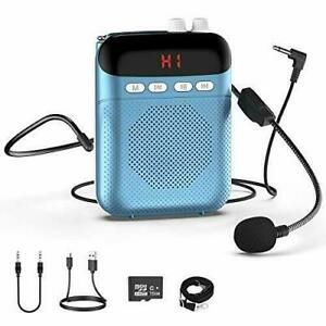 Voice Amplifier Portable Rechargeable PA System Speaker with LED Display,Wired