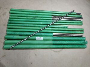 15-QTY Ace High Speed Longboy 18&#034; Drill Bits, 3/16 - 3/4&#034;, New &amp; Used