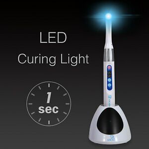 Dental Wireless Cordless 10W iLed 1 Second LED Curing Light Cure Lamp 2300mW WT