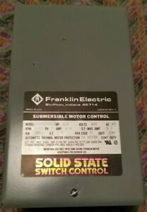 Franklin Electric 2801074910 Solid State Switch Control Submersible Motor Box