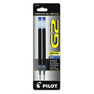 PILOT PIL77233 Ink Refill,Extra Fine,Blue,PK2