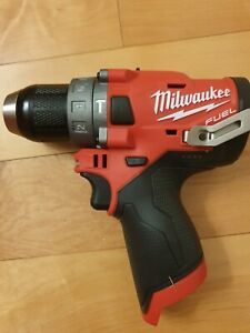 Milwaukee 2504-20 M12 FUEL12-Volt Brushless 1/2 In Hammer Drill Tool-Only - New