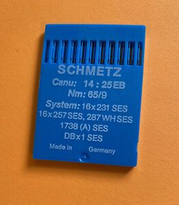 *NOS*  14:25EB-SIZE 65/9-SCHMETZ NEEDLES (PK. OF 10)-FREE SHIPPING*