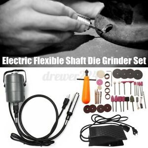 Electric 48&#039;&#039; Flexible Shaft Die Grinder Rotary Tool Variable Speed