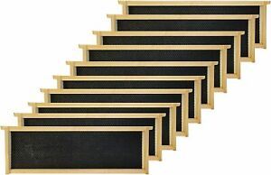 10-Pack Assembled Commercial Frames Waxed Black Rite-Cell Foundation, 6-1/4-Inch
