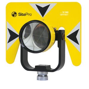 SITEPRO 03-1012-Y 1012-Y Prism Holder &amp; Target Assembly, Yellow