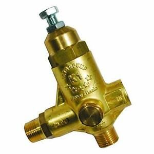 Stens 758-135 Unloader Valve Replaces General Pump ZK1 1/2&#034; Male by-Pass 3/8&#034;...