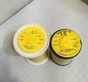 Magnet Wire, Inc. SGL Sodereze and Polly Size 40 NIB