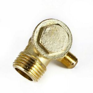 3-way Check Valve Connect Fittings Pumps Thread 42x39mm Air compressor