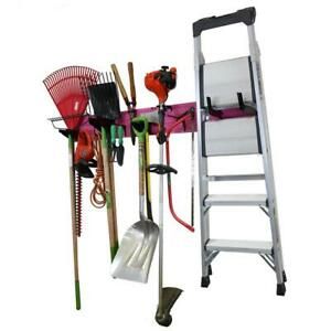 Wall Control Pegboard 8 in. H x 64 in. W Garage Tool Storage Lawn, Black Hook