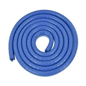 Edge Trim U Seal Extrusion Blue Fits 1/64&#039;&#039;-1/16&#039;&#039; Edge 3.3Ft/1M Length