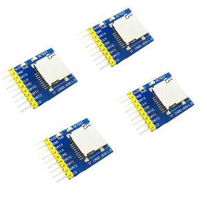 4 pieces Micro SD Card Module Memory Shield Slot Socket Reader for