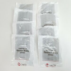 Laerdal Lot Of 8 disposable Airways for Resusci® Baby Basic &amp; SkillGuide 143700