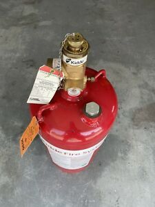 Kidde full Tank of FM-200 168 Lbs Total Weight Suppression Cylinder
