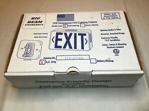 NEW BIG BEAM LED DOUBLE FACED  EMERGENCY EXIT LIGHTING FIXTURE Series XKL
