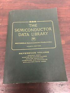 VINTAGE 1973 The Semiconductor Data Library by Motorola