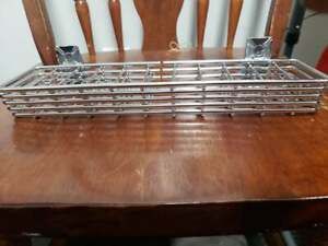 Gondola Shelf Divider Chrome Lozier Madix 11&#034;L x 3&#034;H Lot of 50 New