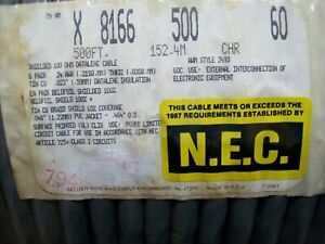 Belden 8166 6 pair shielded cable