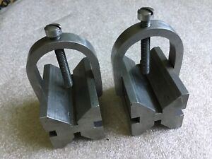V-block set w/clamps