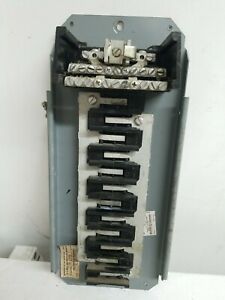 Square D Panel internals. Guts only. Buss bar assm. QON-20M. 100 amp Series E5