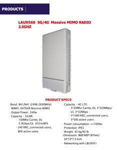 NEW Massive MIMO RADIO  4G 5G  LAU9560  2.5 GHz 2500 Mhz Band B41 /N41