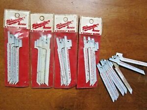 Milwaukee SawZall Jigsaw Blades, Super Tough Bi-Metal  10 TPI Blades lot of 30,