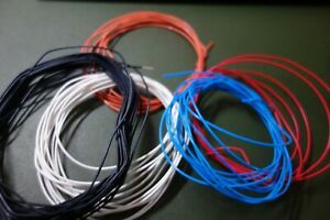 58 ft 20 Awg Solid Core Silver Plated Mil Spec 600V Teflon Wire Audio Tube Amp