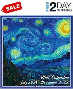 2021-2022 Wall Calendar - 18-Month Monthly Wall Calendar, Jul. 2021 - Dec. 20...