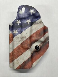 AMBI fits Glock 19 23 American Flag Kydex Style 4-Carry Mission First Holster