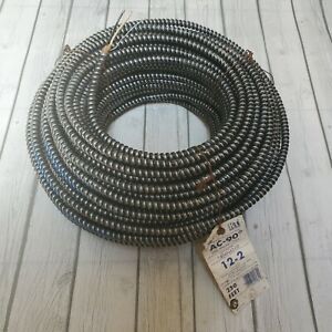AFC Cable 12/2 x 250 ft. BX/AC-90 Solid Cable New