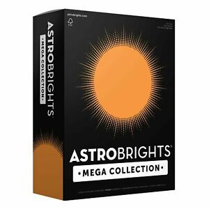 Astrobrights Mega Collection, Colored Paper, Bright Orange, 625 Sheets, 24 lb...