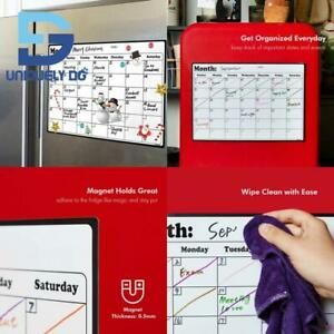 Fridge Calendar Magnetic Dry Erase Calendar Whiteboard Calendar For Refrigerator