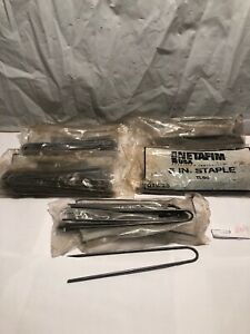 110 Netafim TLS6 Landscape Staple 6&#034; 4 Bags of 25 Anchor Soil Irrigation