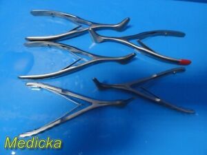 5X V. Mueller RH10;RH11 &amp; Others Assorted Nasal Speculum, Vienna Style ~ 25159
