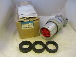 CROUSE HINDS CCP20044ERS 200A 4W 4P REVERSE SERVICE PLUG = AP20044ERS