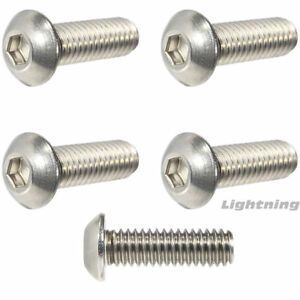 Button Socket Cap Screws Stainless Steel 3/8-16 x 5/8&#034; Qty 25
