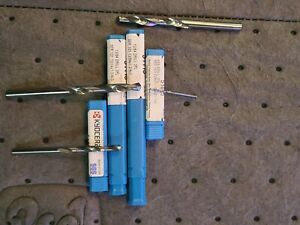 Kyocera Carbide Drills (2)13/64&#034; (1)#25