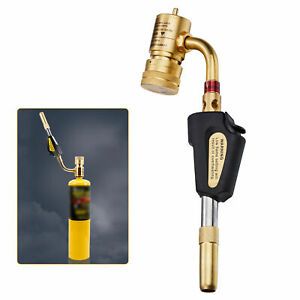 Gas Self Ignition Turbine Torch Brazing Solder Propane Welding Industrial Torch