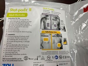 Zoll Stat-padz II Adult Electrodes 