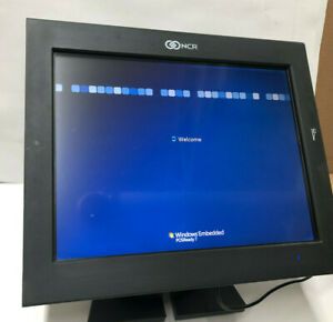 NCR P1230 7743 POS 15&#034; Touchscreen Terminal