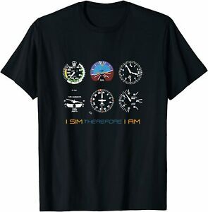 NEW LIMITED Funny Flight SimulationHobby Pilot T-Shirt S-3XL